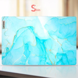 Lenovo Laptop Skin,Thinkpad E15 Business Laptop,Personalized Marble Design Vinyl Decal for Legion Yoga Thinkpad Thinkbook Ideapad Series