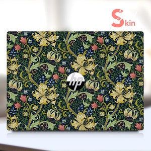 Hp Laptop Skin,Hp Spectre X360 15,Personalized Plant And Flowers Vinyl Decal for Spectre Envy Pavilion Victus Omen Zbook Elite Probook