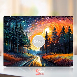 Laptop Hülle, Dell Laptop Hülle, ästhetisches Design, anpassbare vorgeschnittene Vinyl-Aufkleber mit vollständiger Abdeckung, passend für Xps Latitude Inspiron Vostro Precisio