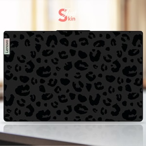 Stickers For Laptop, Unique Best Gift Leopard Print Design Cool Universal Vinyl Decal For Legion Yoga Thinkpad Thinkbook Ideapad Series