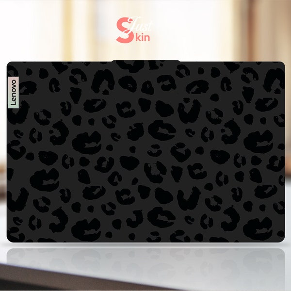 Stickers For Laptop, Unique Best Gift Leopard Print Design Cool Universal Vinyl Decal For Legion Yoga Thinkpad Thinkbook Ideapad Series