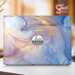 Protective Skin Hp, Personalized Gift for Women Fantasy Marble Texture Vinyl Decal for Spectre Envy Pavilion Victus Omen Zbook Elite Probook