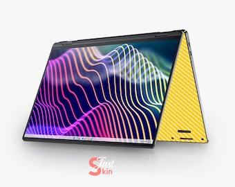 Calcomanía para portátil Lenovo de fibra de carbono, diseño en color sólido, dorado, rojo, verde, negro y rosa, regalo personalizado para Legion Thinkpad Thinkbook Ideapad Series