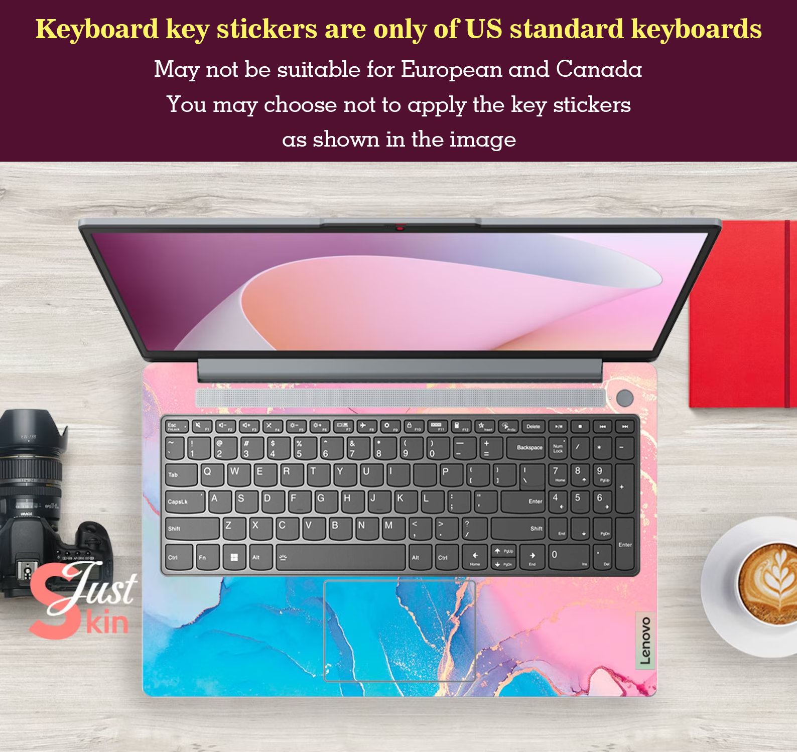 Lenovo Laptop Skin,lenovo Ideapad 320 Sticker,personalized Pink