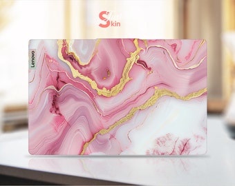 Lenovo Legion Skin aangepast cadeau roze marmeren vinylsticker voor Legion Yoga Thinkpad Thinkbook Ideapad-serie