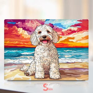 Dell Computer Aufkleber benutzerdefinierte niedlicher Welpe personalisierte Geschenk Vinyl Aufkleber für Inspiron Vostro Precisio Serie