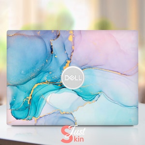 Dell Laptop Skin, Dell Vostro 3500 Skin, kundenspezifischer kühler Marmorbeschaffenheits-Vinyl-Aufkleber passend für Dell Xps Latitude Inspiron Vostro Precisio