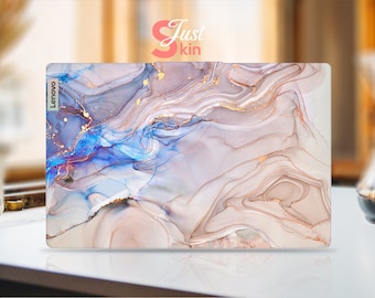 Lenovo Laptop Skin Yoga 9i Skin Personalized Pink Marble Texture Vinyl Decal for Legion Yoga Thinkpad Thinkbook Ideapad Series