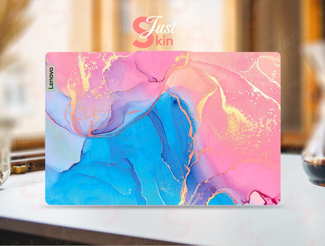 Lenovo Legion Skin Pre-cut Personalized Gift Pink Abstract Marble Cute ...