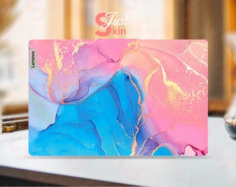 Lenovo Legion Skin voorgesneden gepersonaliseerd cadeau roze abstract marmer schattig vinyl sticker voor Legion Yoga Thinkpad Thinkbook Ideapad-serie