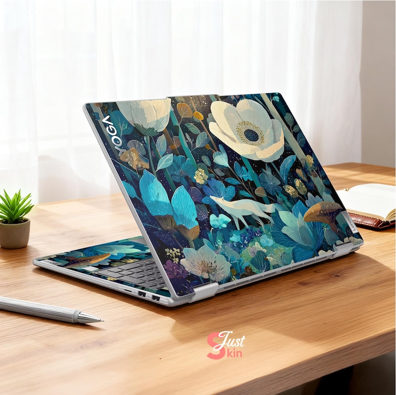 Hp 17,3-Zoll-Laptop 17-Cn Aufkleber Pflanze Dell Haut Blumen Welt kundenspezifischer Vinylaufkleber für MacBook Latitude Lenovo Notepad Probook Zbook Bild 7