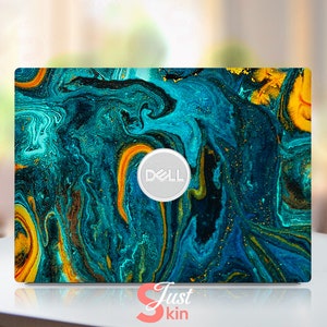 Dell Laptop Skin,Dell Latitude 7400 Skin,Customizable Cool Marble Texture Vinyl Decal Fits Dell Xps Latitude Inspiron Vostro Precisio