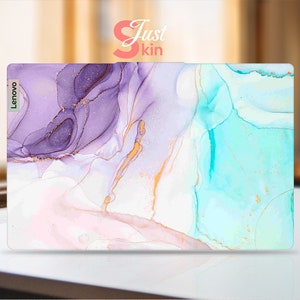 Lenovo Laptop Skin,Lenovo Ideapad Flex 5 14 Skin,Personalized Marble Texture Vinyl Decal for Legion Yoga Thinkpad Thinkbook Ideapad Series