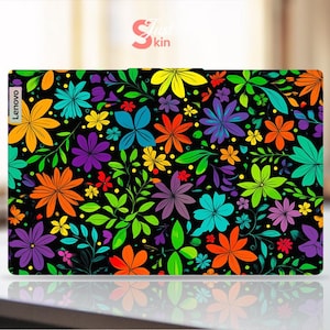 Lenovo Skin Customizable Holiday Gift For Friends Artistic Colorful Small Flower Design For Legion Yoga Thinkpad Thinkbook Ideapad Series