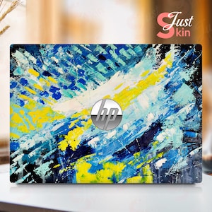 Hp Laptop Skins 15.6 Inch Pre-Cut Personalized Gift Abstract Painting Vinyl Decal for Spectre Envy Pavilion Victus Omen Zbook Elite Probook