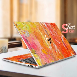 Hp Laptop Elitebook 840 Pre-Cut Personalized Abstract Oil Painting Vinyl Decal for Spectre Envy Pavilion Victus Omen Zbook Elite Probook