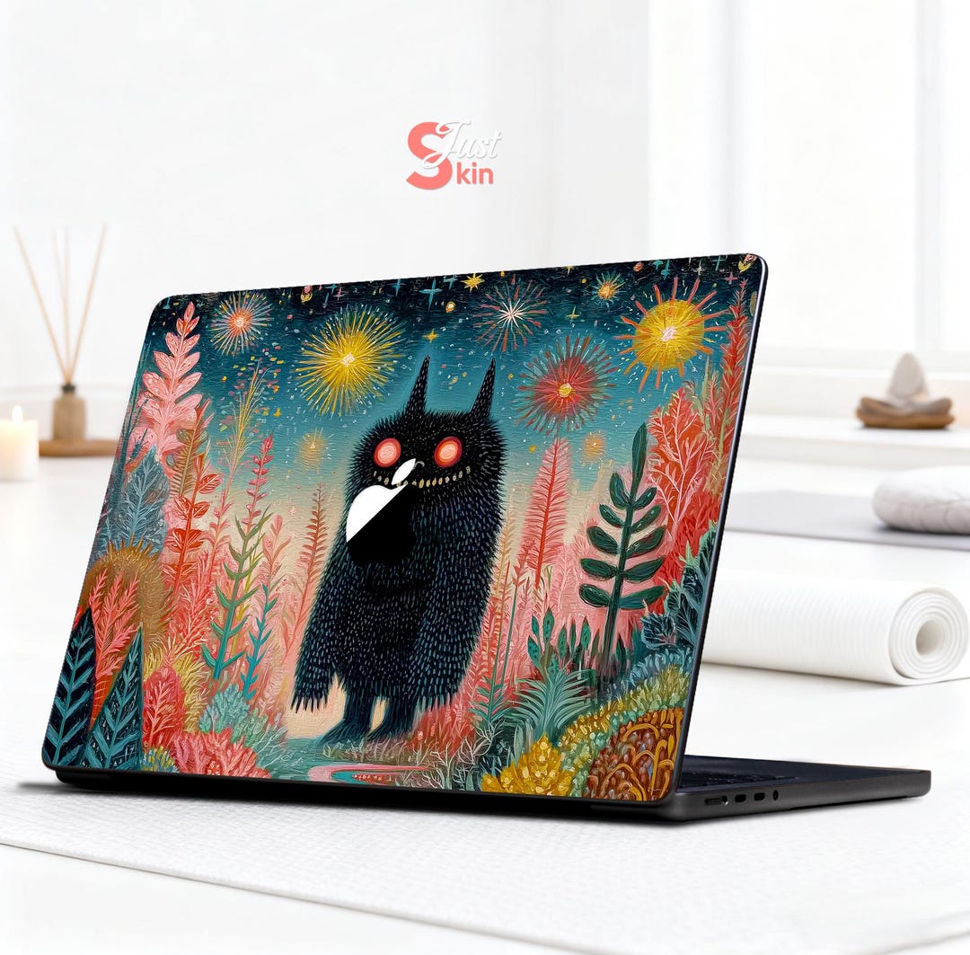 Guy Computer Decal Dell Pro 14 Pc14250 Laptop Decal Cute Monster Style MacBook Accessories ...