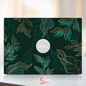 Dell Laptop Aufkleber benutzerdefinierte Blatt Design personalisierte Geschenk Vinyl Aufkleber für Dell Latitude Inspiron Vostro Precisio G Serie
