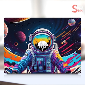 Hp Laptop Universal Skin, Personalized Astronaut Design, Cool Vinyl Decal For Spectre Envy Pavilion Victus Omen Zbook Elite Probook