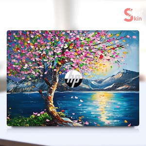 Hp Envy x360 Skin Laptop Accessory Oil Painting Colorful Art Pattern Vinyl Decal for Spectre Envy Pavilion Victus Zbook Elite Probook Series