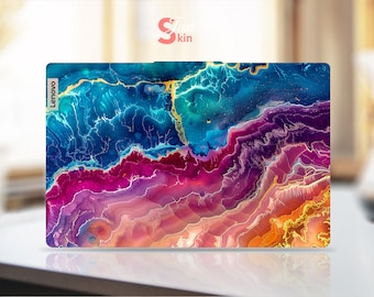 Lenovo Skin Unique Cool Gift Personalized Colorful Splash Design Vinyl Decal for Legion Yoga Thinkpad Thinkbook Ideapad Series