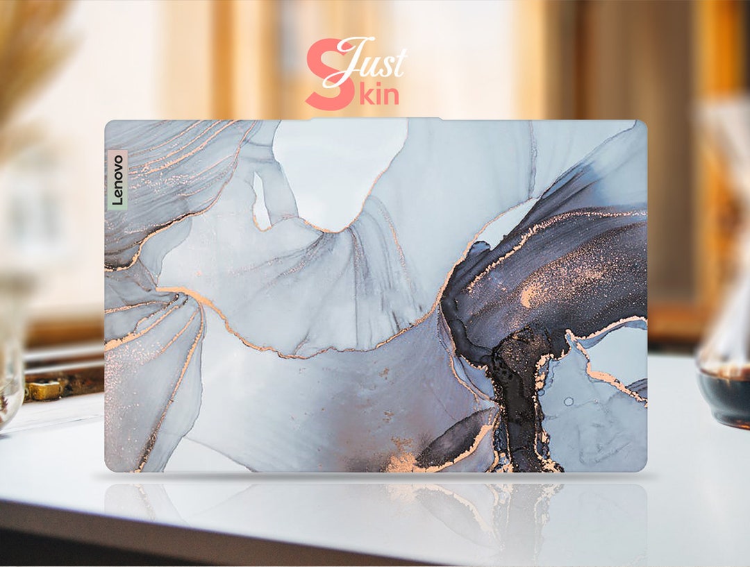 Lenovo Thinkpad Keyboard Cover, Personalized Grey Marble Texture Girl ...