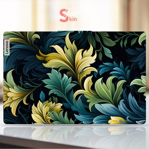 Lenovo Laptop Skin,Lenovo 1 Terabyte,Personalized Flower Design Vinyl Decal For Legion Yoga Thinkpad Thinkbook Ideapad Series