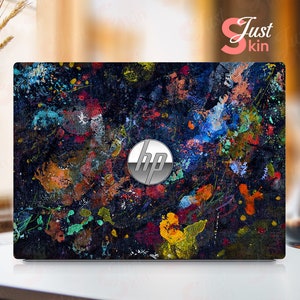 Hp Laptop Skin Elitebook Pre-Cut Abstract Personalized Oil Painting Vinyl Decal for Spectre Envy Pavilion Victus Omen Zbook Elite Probook