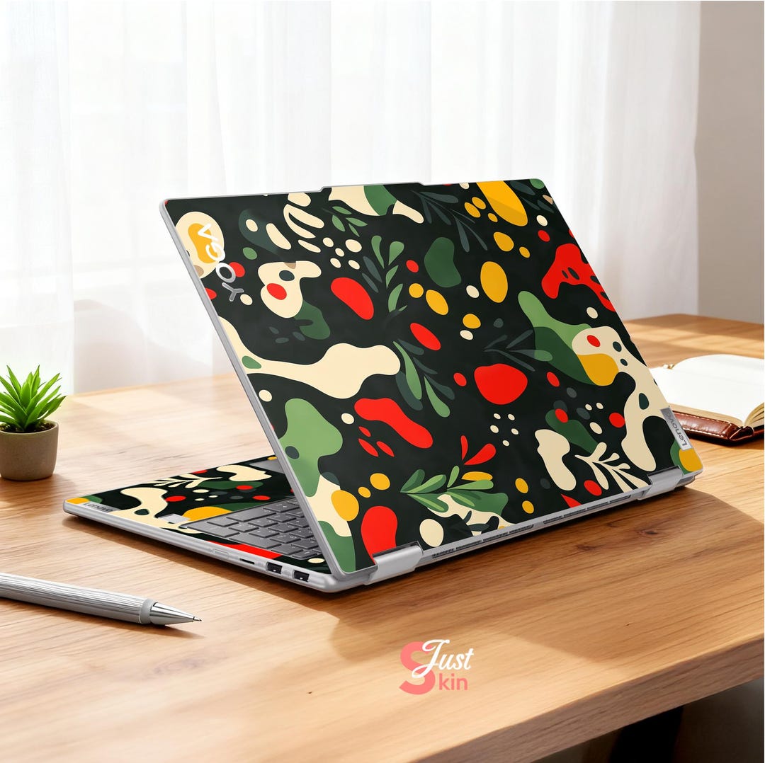 Dell Latitude 5450 MacBook Skin Black Hp Laptop Keyboard Stickers 14 ...