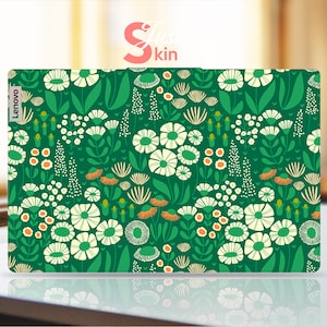 Lenovo Laptop Skin,Lenovo Yoga C940 15 Skin,Personalized Flowers Vinyl Decal for Legion Yoga Thinkpad Thinkbook Ideapad Series
