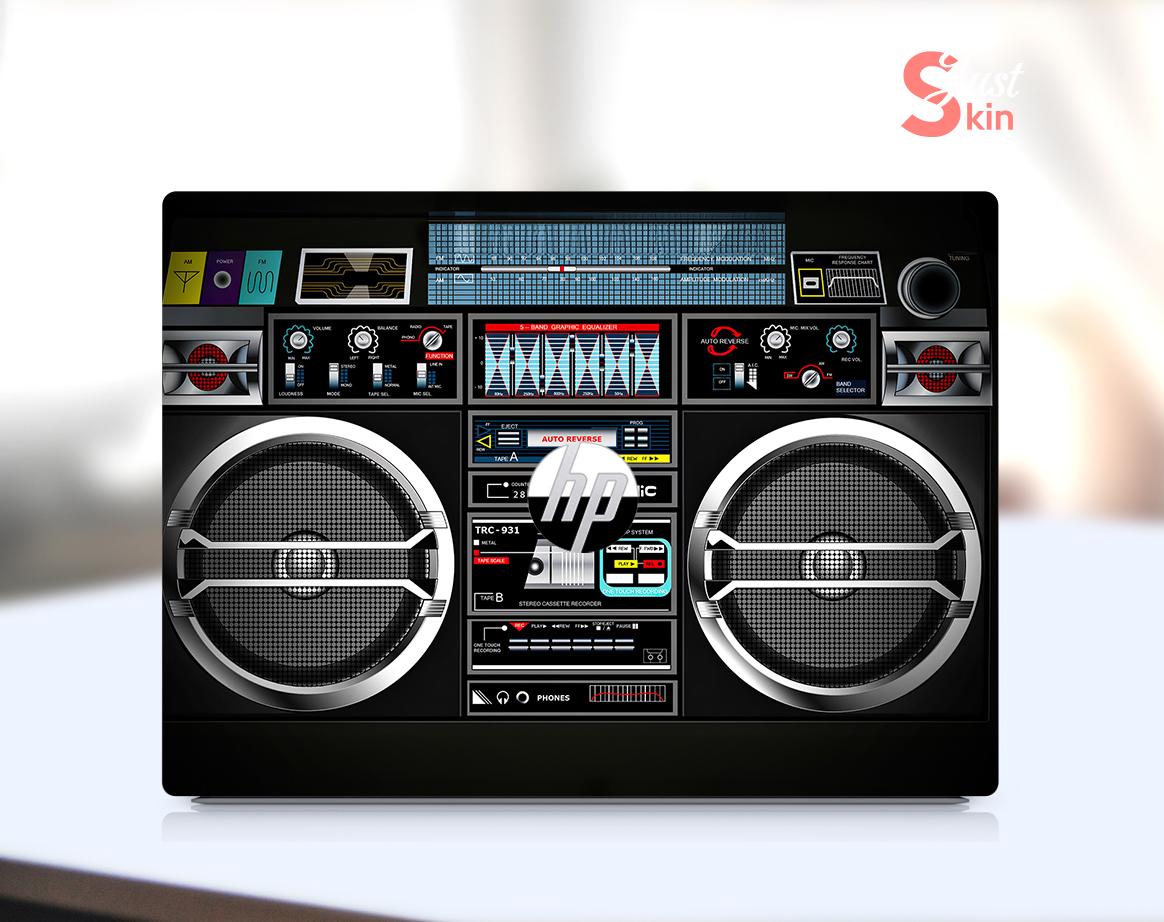 Computer Skins for Hp, Unique Gift Personalized Metal Music Style Vinyl ...