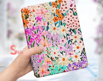 Ipad Gen 10 Sleeve Watercolor Floral Dreamland Ipad Case for Ipad Mini 6-8" Ipad Mini 7-8.3" Ipad Air-11" Ipad102022-10.9" Ipad Cover