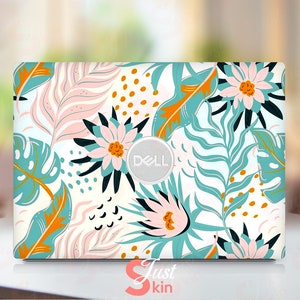 Dell Dell Inspiron Skin anpassbare abstrakte ästhetische Blumenmuster paar Geschenk Vinyl Aufkleber für Xps Inspiron Vostro Precisio