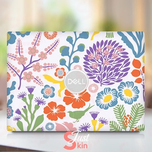 Dell Laptop Skin Latitude Customizable Pre-Cut Full Coverage Artistic Pattern Vinyl Decal Fits Dell Xps Latitude Inspiron Vostro Precisio