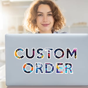 Custom Order for Lenovo Dell Hp Asus Acer Macbook Surface Laptop Personalized Electronics Accessories Skin