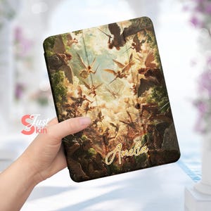 Unique iPad case Book iPad 10th 9th Air 5 4 Pro 12.9 11 iPad 10.2 10.9 Mini 6 10.5 9.7 Aesthetic Battle of the Angels Literature case