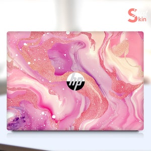 HP Laptop Skin Pink Pattern Design Unique Valentine&#39;s Day Gift Vinyl Decal for Specter Envy Pavilion Victus Omen Zbook Elite Probook