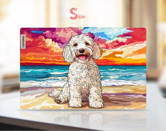 Lenovo Laptop Sticker Dog Design Customizable Vinyl Decal Suitable for Legion Yoga Thinkpad Thinkbook Ideapad Series