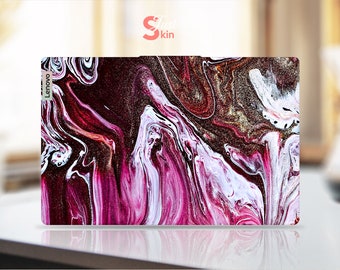 Lenovo Skin, 2-In-1 Laptop, Custom Gift, Personalized Pink Aesthetic Design Vinyl Decal For Legion Yoga Thinkpad Thinkbook Ideapad Series