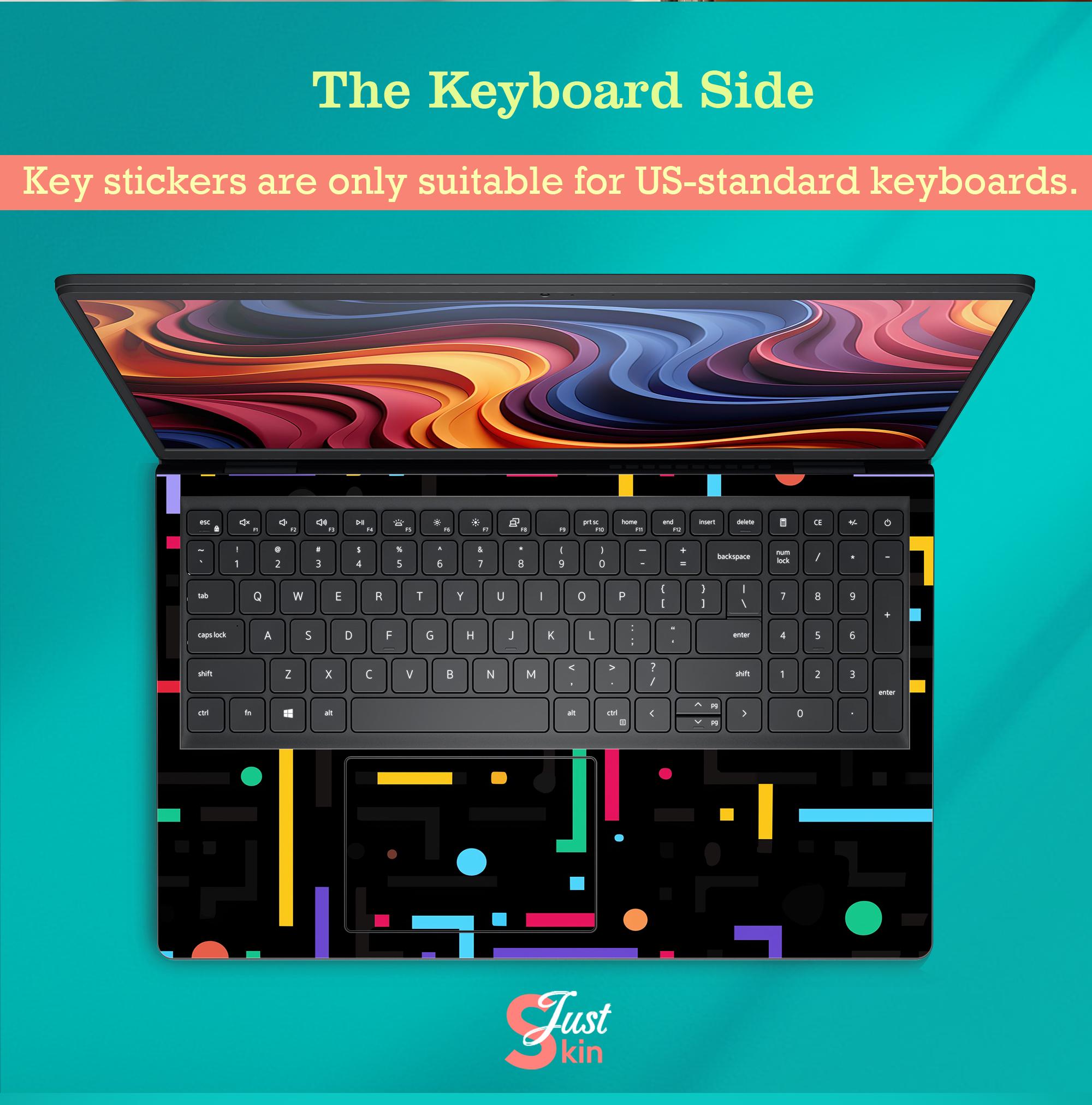 Hp Laptop Stickers Dell Pro 16 Pc16250 Decals Lenovo 2 in 1 Laptop Skin ...