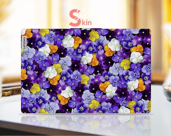 Lenovo Laptop Skin,Lenovo Chromebook C340 Keyboard,Personalized Flowers Vinyl Decal for Legion Yoga Thinkpad Thinkbook Ideapad Series