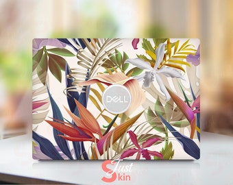 Dell Universal Skin Customizable Full Coverage Plain Abstract Floral Design Vinyl Decals Fits Xps Latitude Inspiron Vostro Precisio
