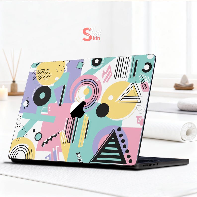 Lenovo Legion Skin A3240 MacBook Stickers Hp Laptop 15Inch Decals Geometric Shapes Friendship Gifts for Thinkbook Probook Dell Latitude Asus image 9