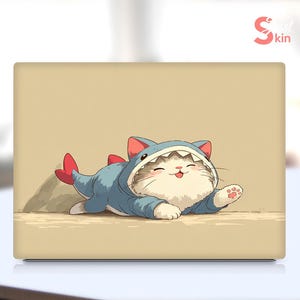 HP ZBook Firefly 14 G11 Laptop Protective Film Relaxed Cat Graphic Design Unique Gift Vinyl Decal for Spectre Envy Victus  Elite Probook