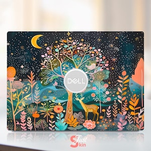 Dell Latitude 3340 Computer Aufkleber Benutzerdefinierte Farbe Baum Ölmalerei Aufkleber Vinyl Aufkleber für Inspiron Vostro Precisio Schließen