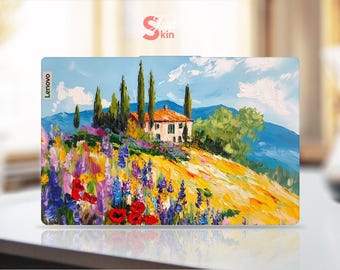 Lenovo Laptop Accessories House Pattern Personalized Gift Vinyl Decal for Legion Yoga Thinkpad Thinkbook Ideapad Series