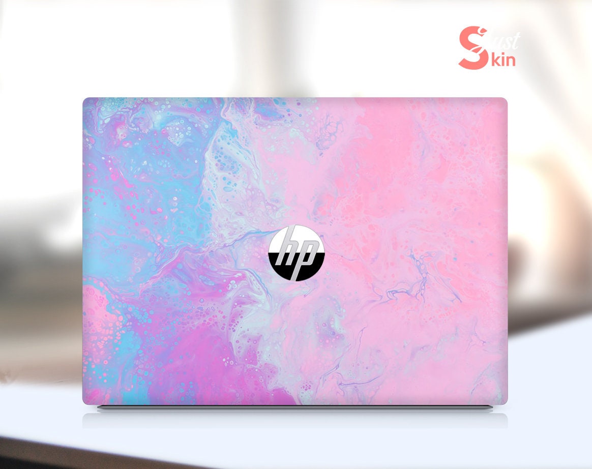 Hp Skin 14 Zoll Laptop personalisiertes Geschenk anpassbarer rosa Marmor Vinyl Aufkleber fur Spectre Envy Pavilion Victus Omen Zbook Elite Probook Etsy
