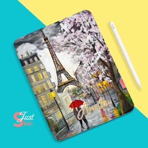Ipad Air Case Walking in the Rain Design for Ipad Pro 2024-13,Ipad Pro 2024-11,Ipad Air 6-13,Ipad Air-11,Pro2022-12.9,Ipad102022-10.9