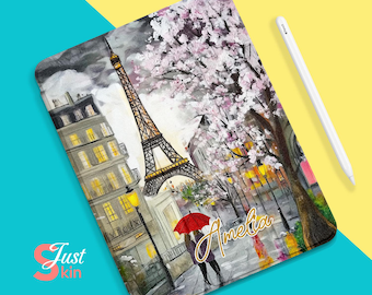 Ipad Air Case Walking in the Rain Design for Ipad Pro 2024-13,Ipad Pro 2024-11,Ipad Air 6-13,Ipad Air-11,Pro2022-12.9,Ipad102022-10.9