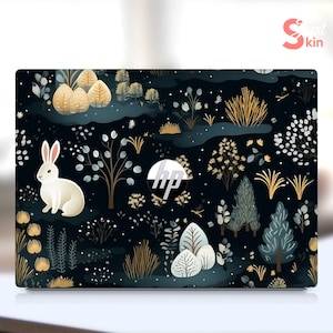 Probook Skin, Personalization Present, Distinctive Rabbit Design Vinyl Decal For Spectre Envy Pavilion Victus Omen Zbook Elite Probook